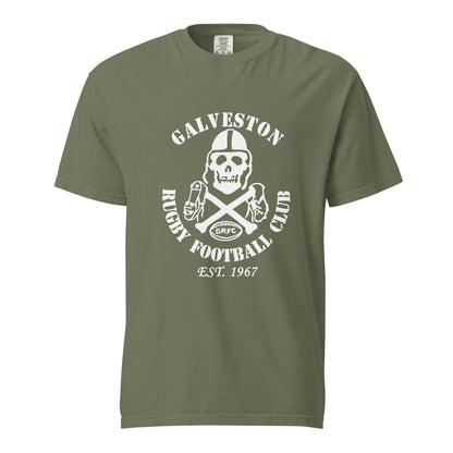 Signature | Comfort Colors T-Shirt | Galveston Football Rugby Club | Alt Logo