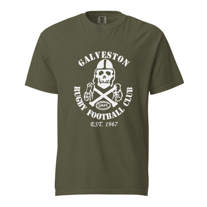 Signature | Comfort Colors T-Shirt | Galveston Football Rugby Club | Alt Logo