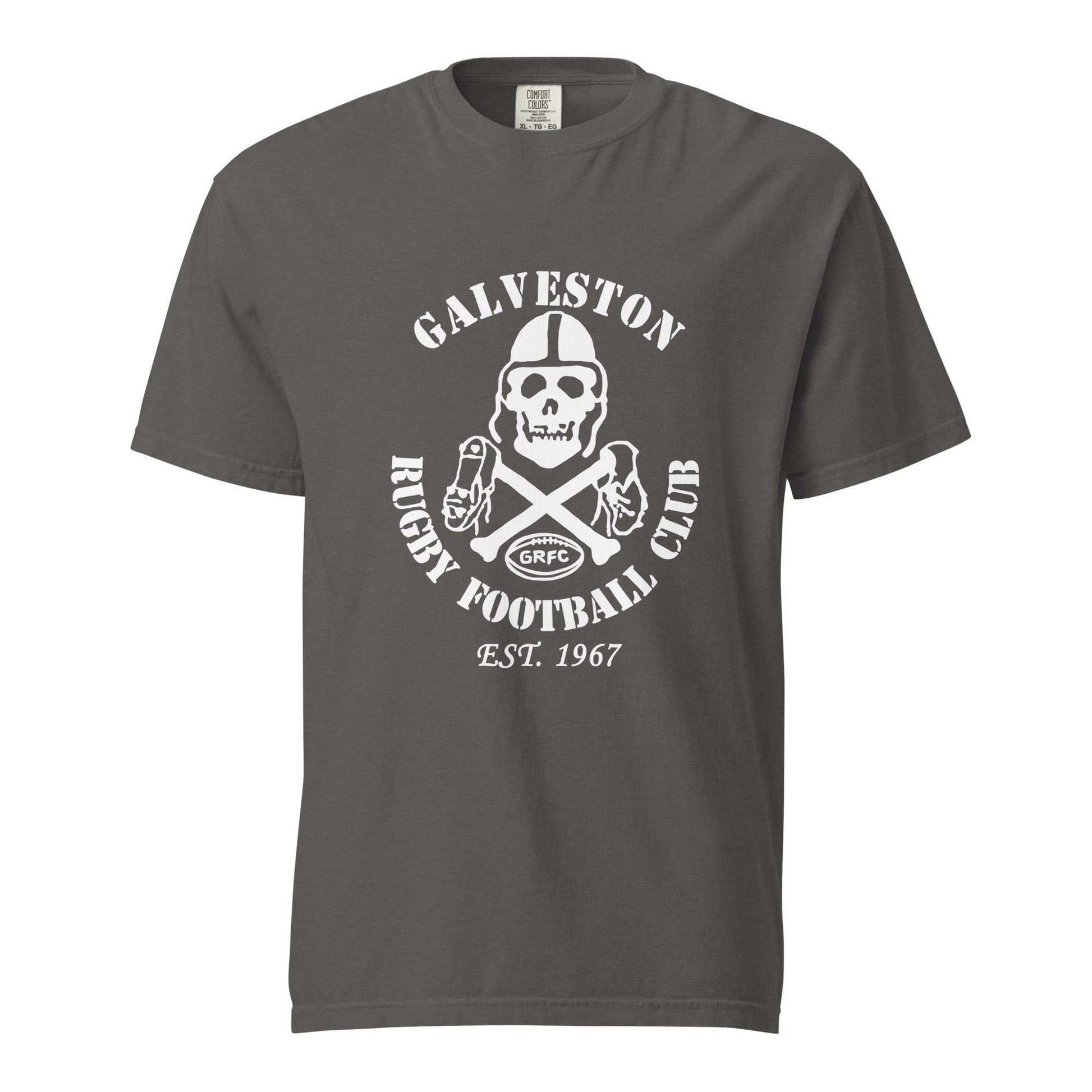 Signature | Comfort Colors T-Shirt | Galveston Football Rugby Club | Alt Logo
