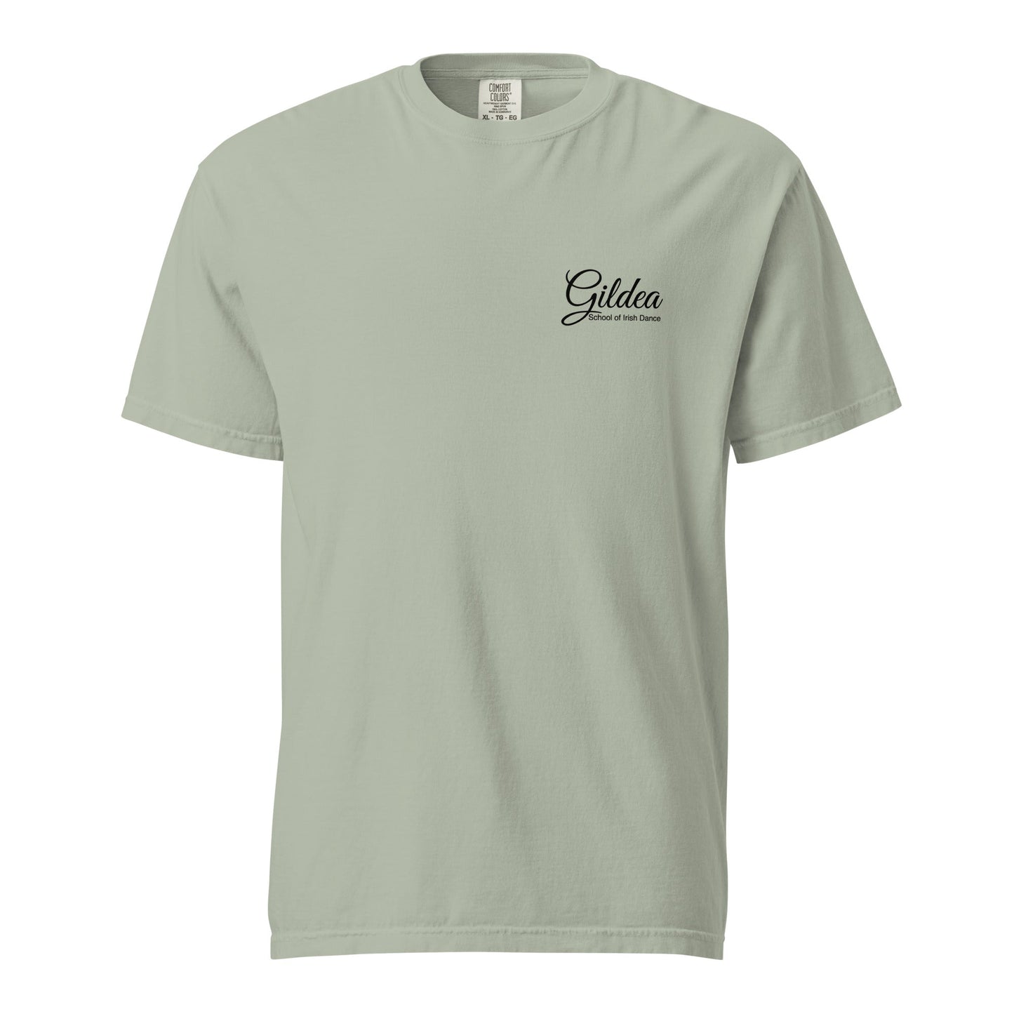 Signature | Comfort Colors T-Shirt | Gildea School of Irish Dance | Gildea Logo