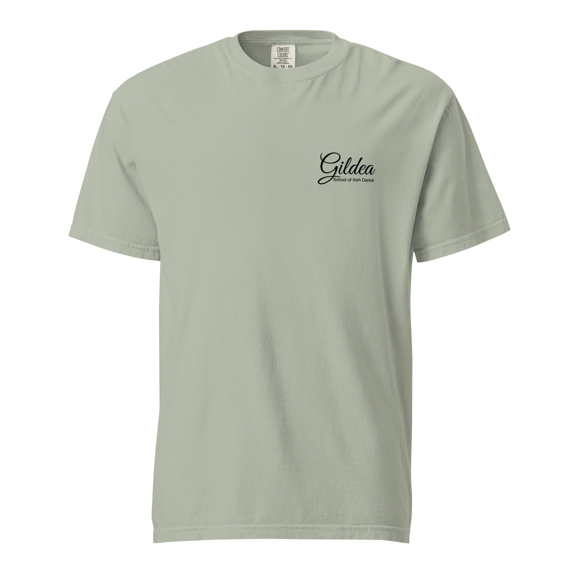 Signature | Comfort Colors T-Shirt | Gildea School of Irish Dance | Gildea Logo