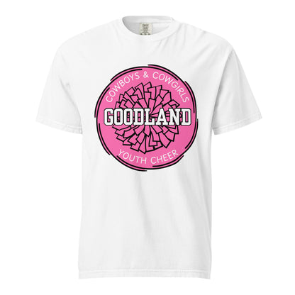 Signature | Comfort Colors T-Shirt | Goodland Youth Cheer | Vanguard Logo