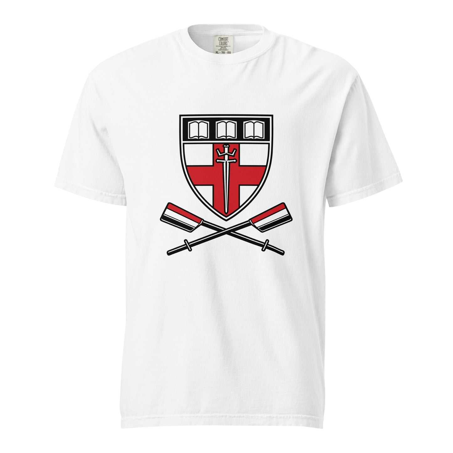 Signature | Comfort Colors T-Shirt | Groton Girls Crew | Shield Logo