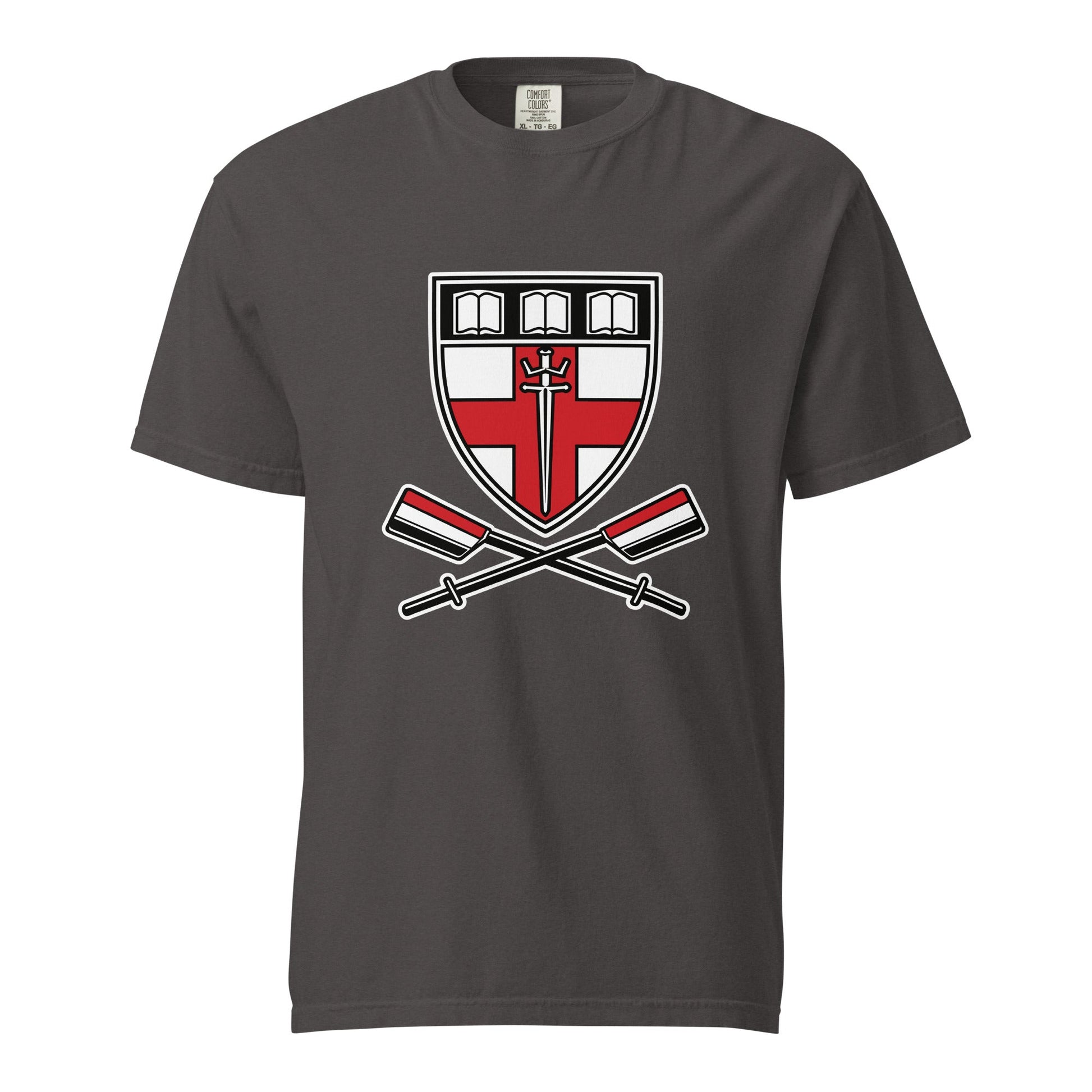 Signature | Comfort Colors T-Shirt | Groton Girls Crew | Shield Logo