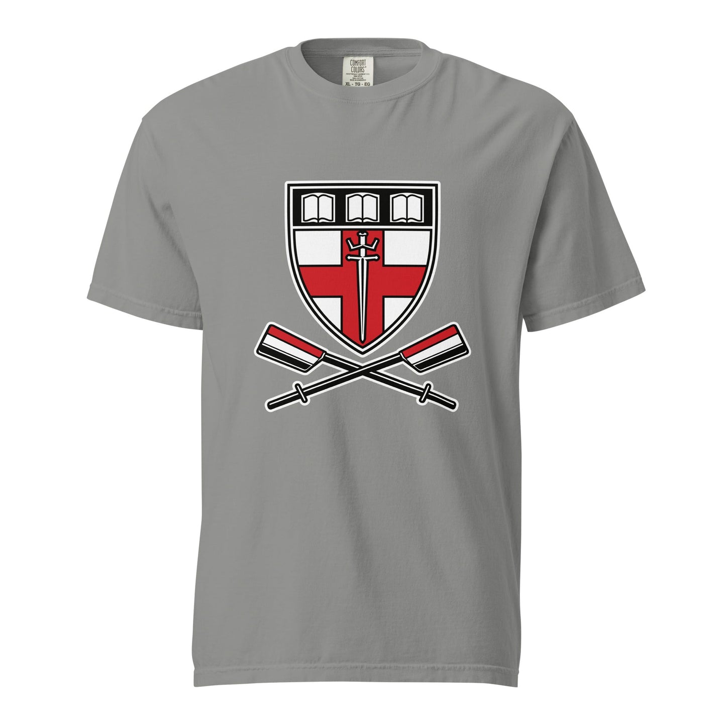 Signature | Comfort Colors T-Shirt | Groton Girls Crew | Shield Logo