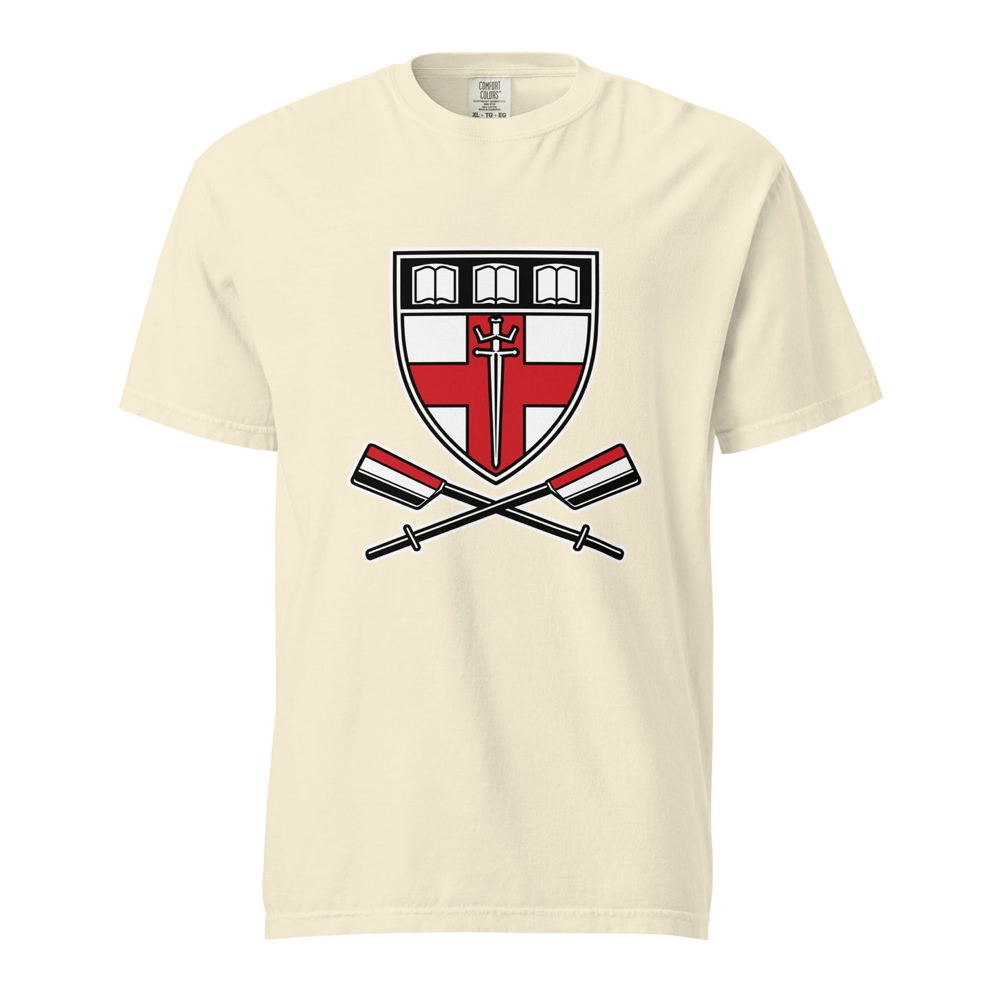 Signature | Comfort Colors T-Shirt | Groton Girls Crew | Shield Logo