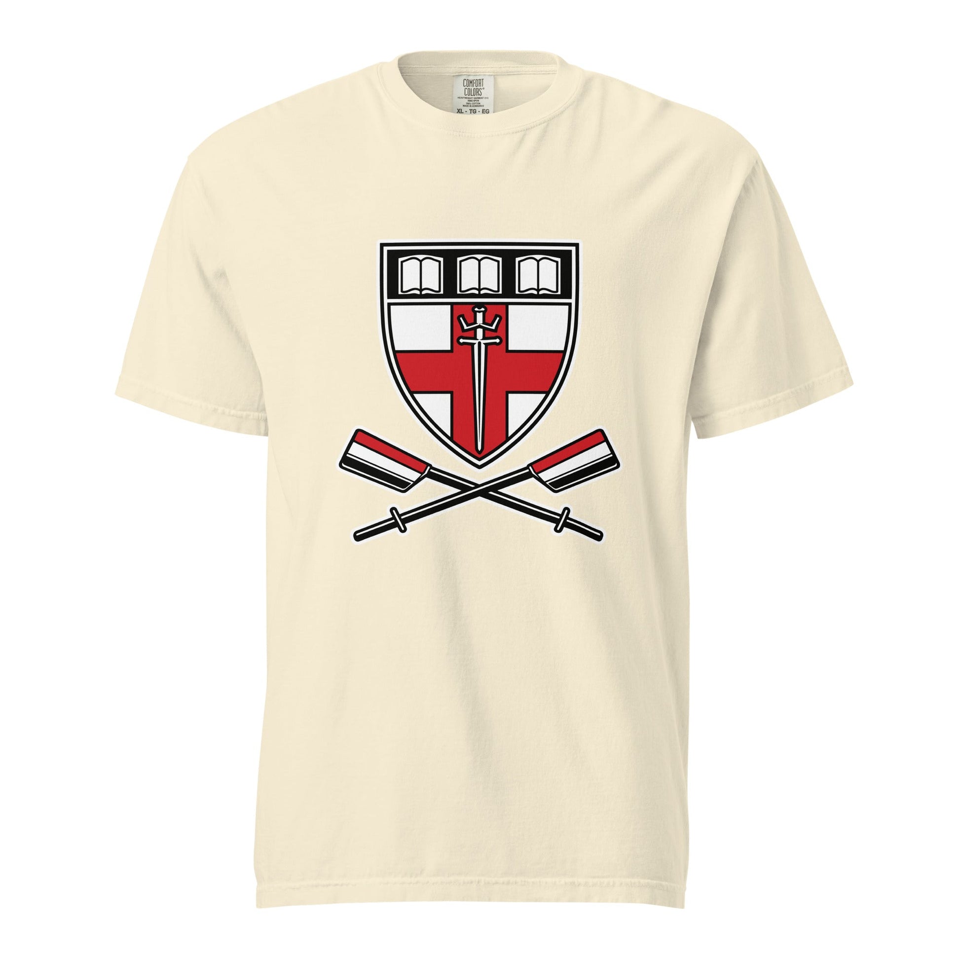 Signature | Comfort Colors T-Shirt | Groton Girls Crew | Shield Logo