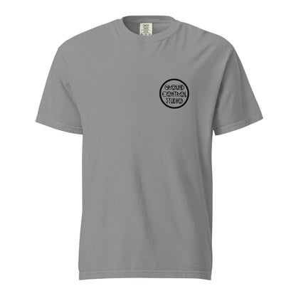 Signature | Comfort Colors T-Shirt | Ground Control Studio | Badge Logo