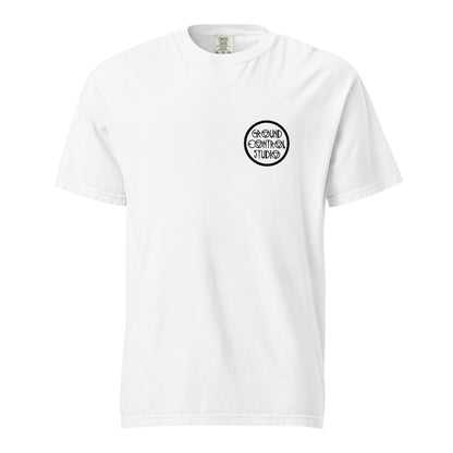 Signature | Comfort Colors T-Shirt | Ground Control Studio | Badge Logo
