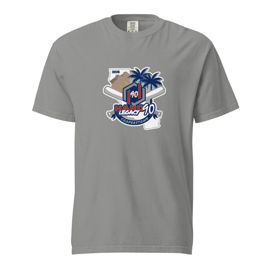 Signature | Comfort Colors T-Shirt | Hard 90 Legacy | Badge Logo