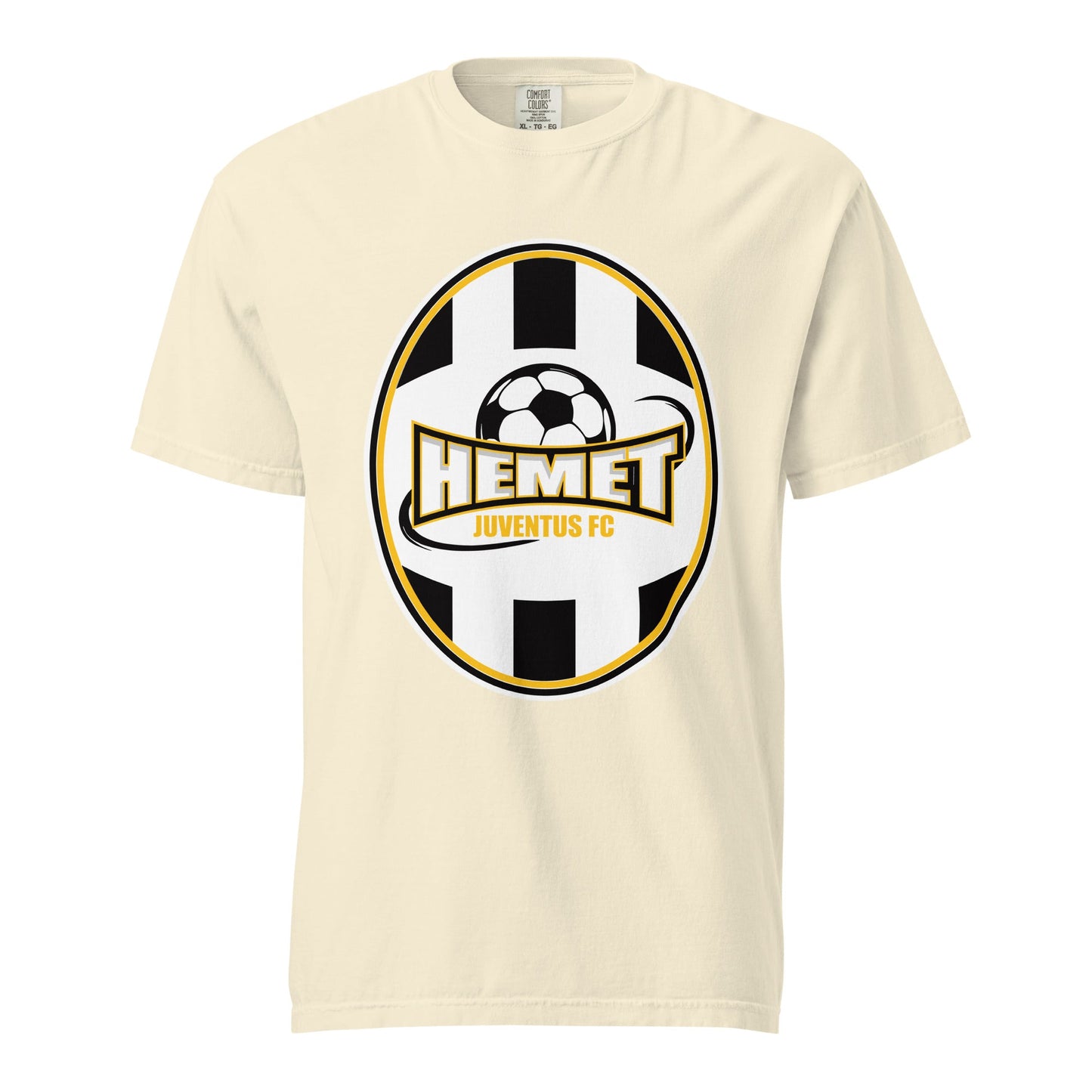 Signature | Comfort Colors T-Shirt | Hemet Juventus | Crest Logo