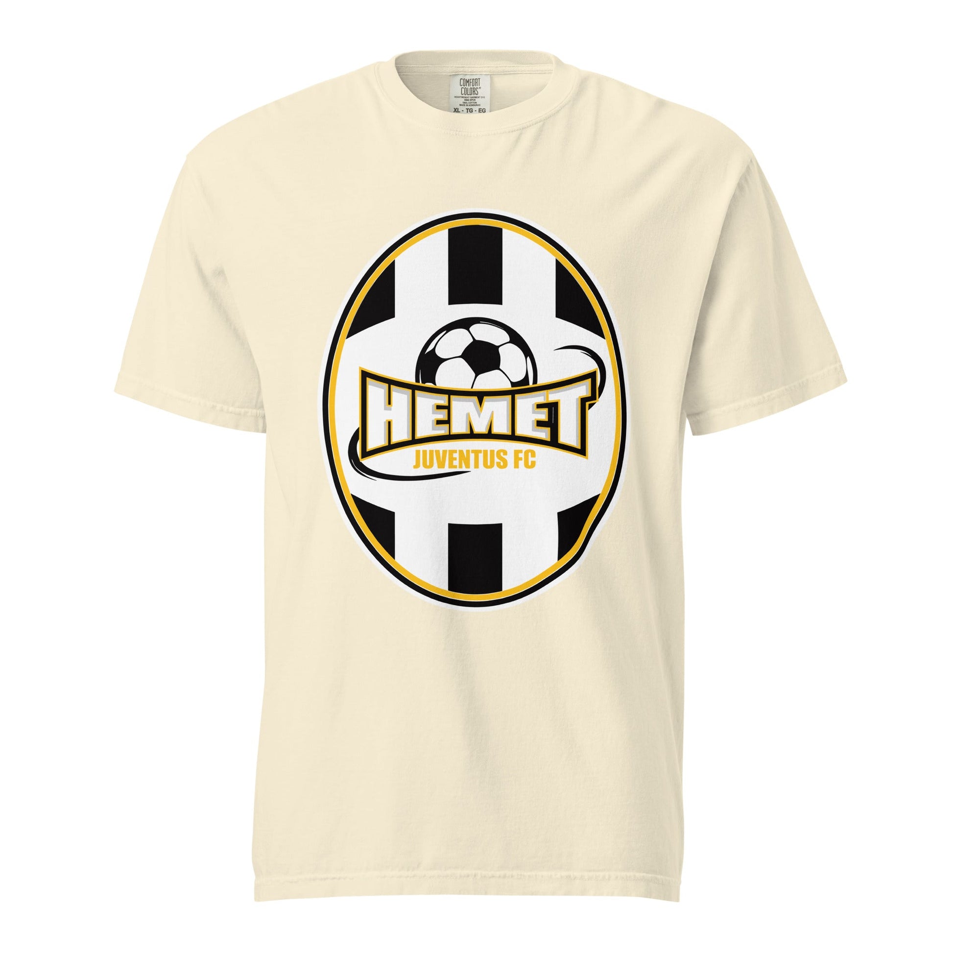 Signature | Comfort Colors T-Shirt | Hemet Juventus | Crest Logo