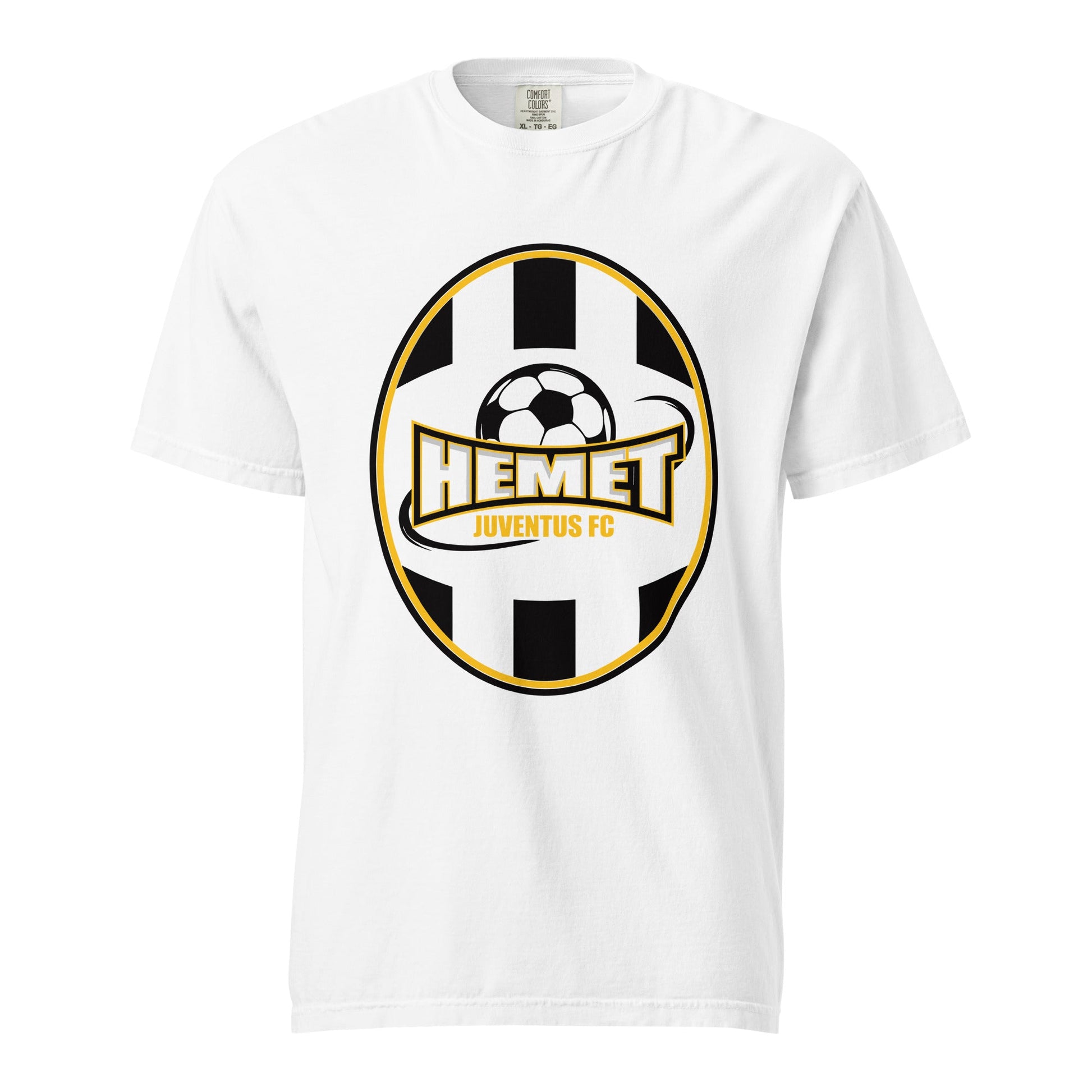 Signature | Comfort Colors T-Shirt | Hemet Juventus | Crest Logo