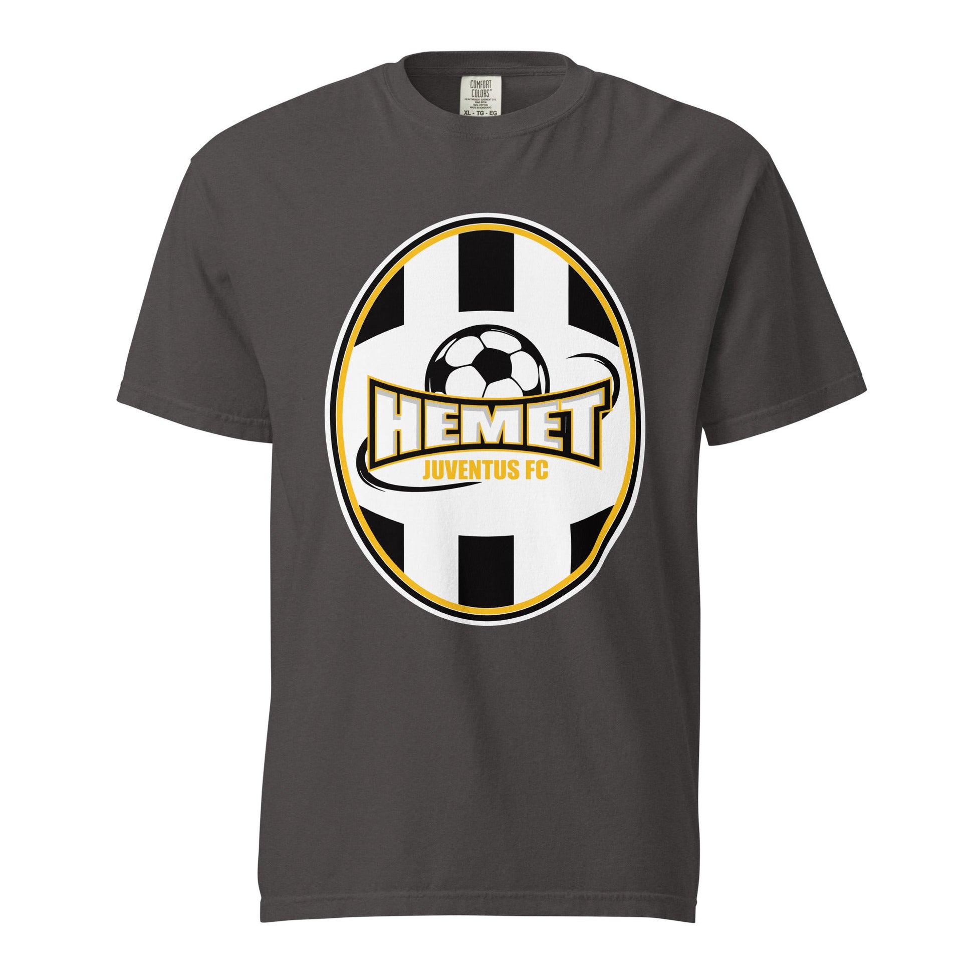 Signature | Comfort Colors T-Shirt | Hemet Juventus | Crest Logo