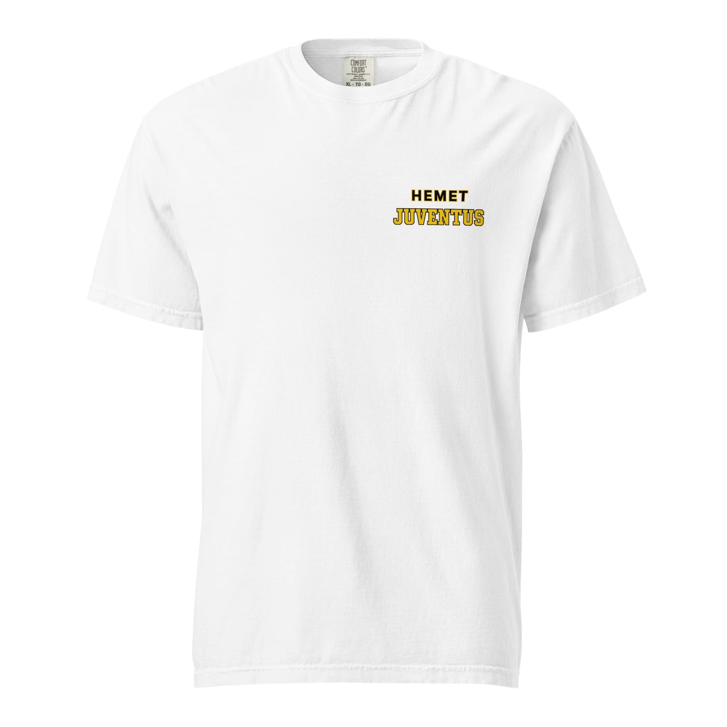 Signature | Comfort Colors T-Shirt | Hemet Juventus | Modern Script Logo