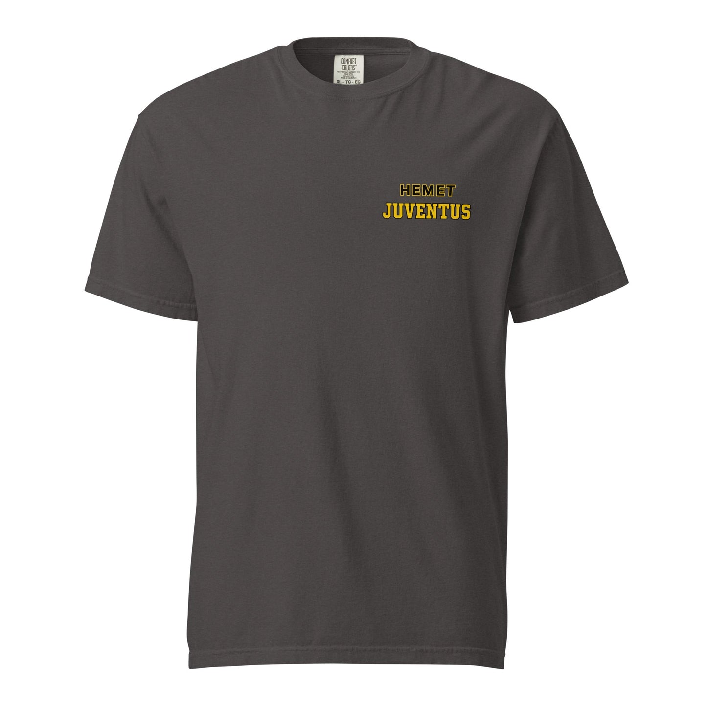 Signature | Comfort Colors T-Shirt | Hemet Juventus | Modern Script Logo