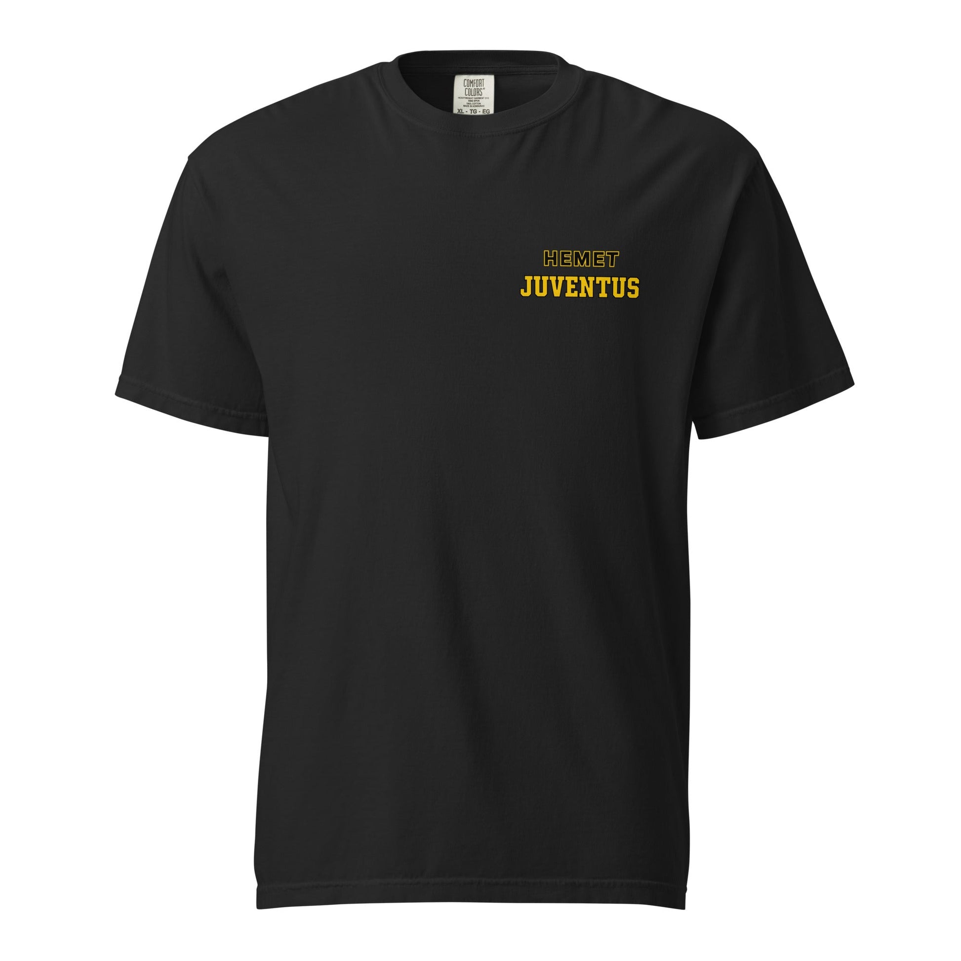 Signature | Comfort Colors T-Shirt | Hemet Juventus | Modern Script Logo