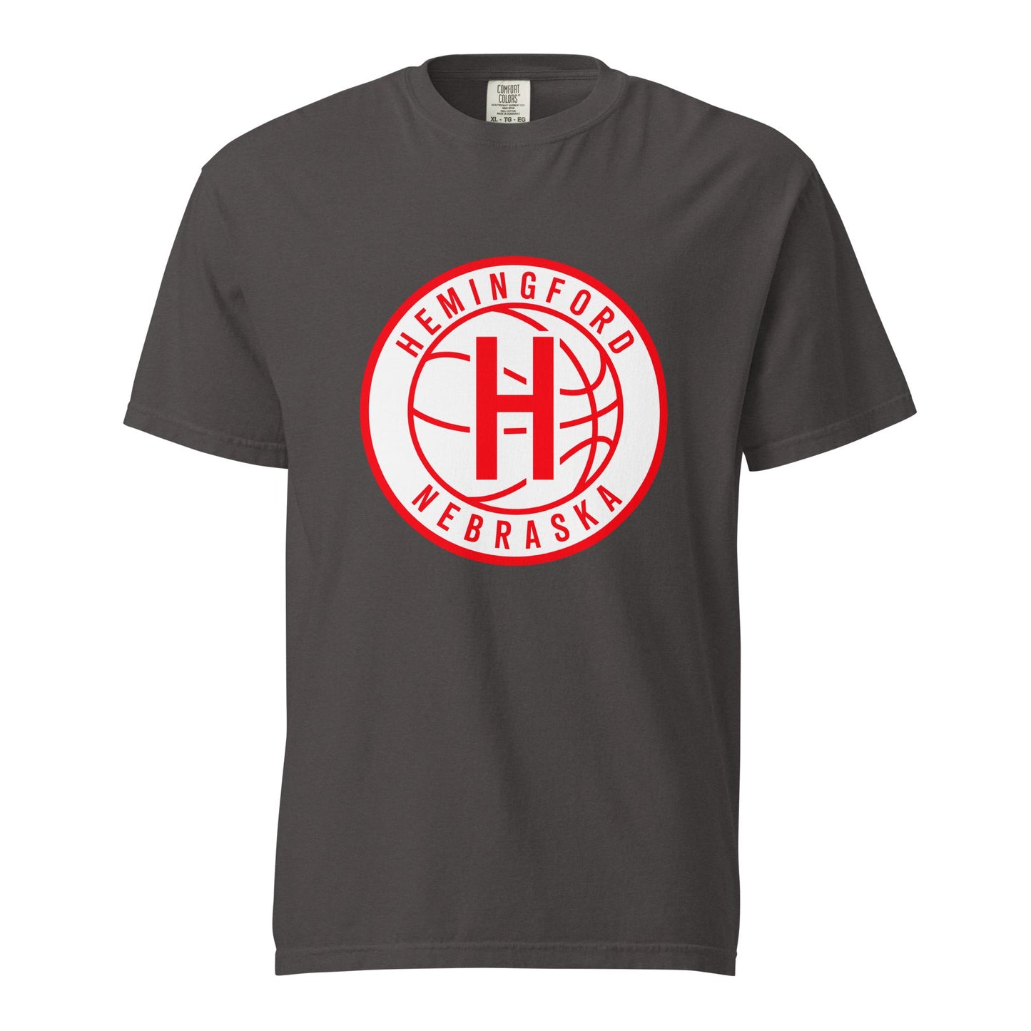 Signature | Comfort Colors T-Shirt | Hemingford Bobcats | Alt Badge Logo