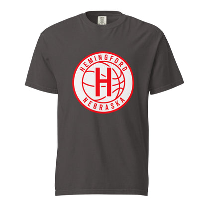 Signature | Comfort Colors T-Shirt | Hemingford Bobcats | Alt Badge Logo