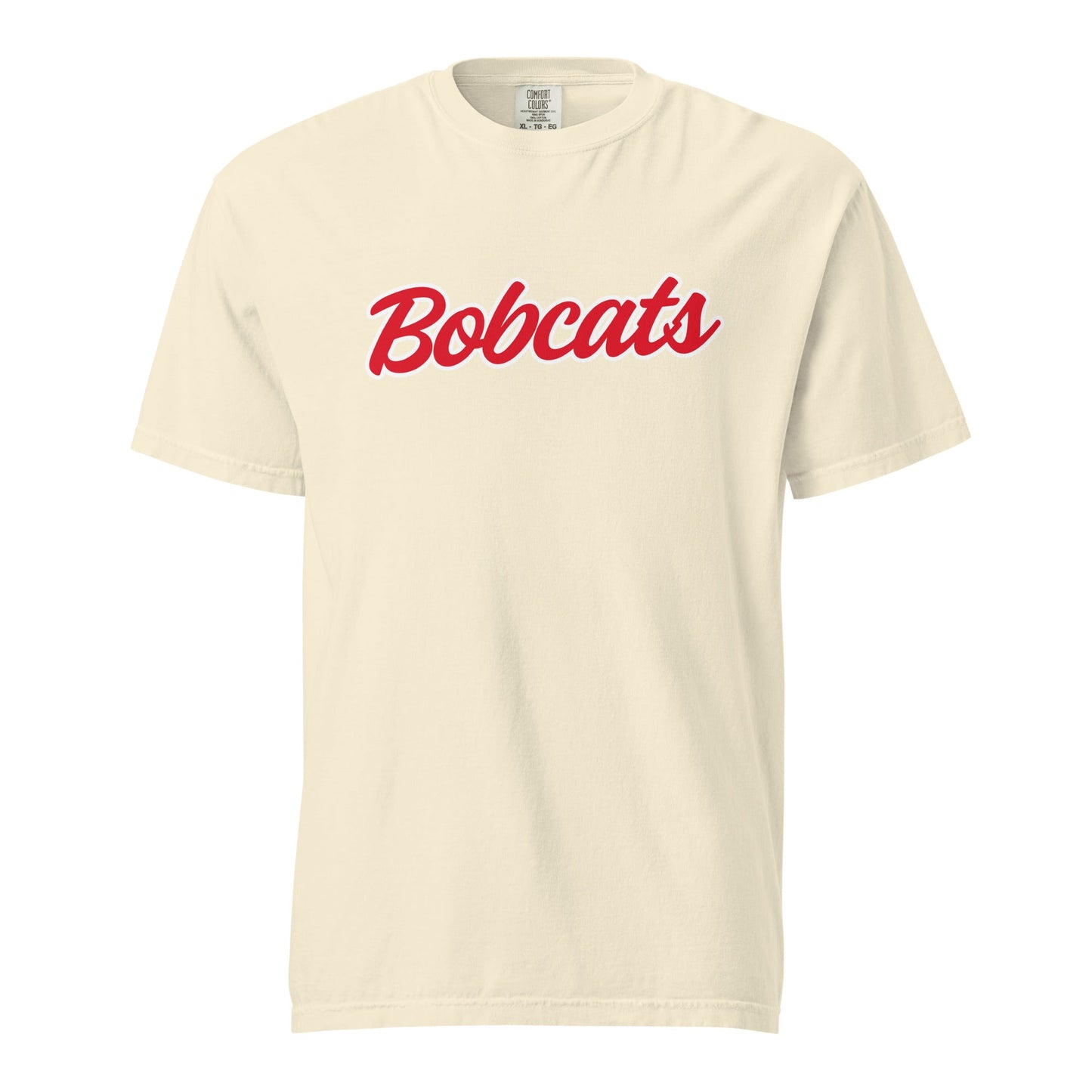 Signature | Comfort Colors T-Shirt | Hemingford Bobcats | Script Logo