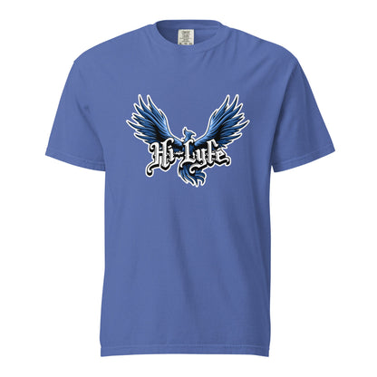 Signature | Comfort Colors T-Shirt | Hi - Lyfe Basketball | Wings Logo