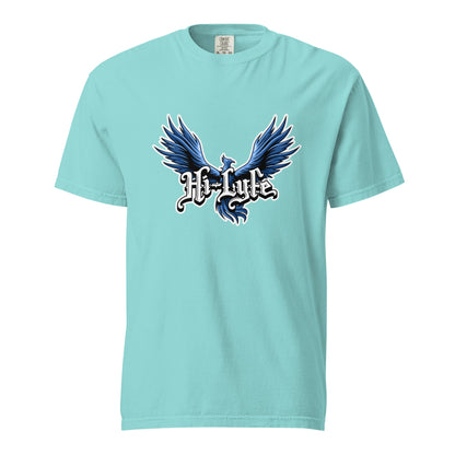 Signature | Comfort Colors T-Shirt | Hi - Lyfe Basketball | Wings Logo