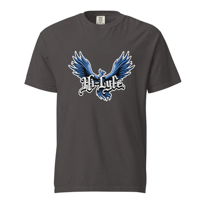 Signature | Comfort Colors T-Shirt | Hi - Lyfe Basketball | Wings Logo