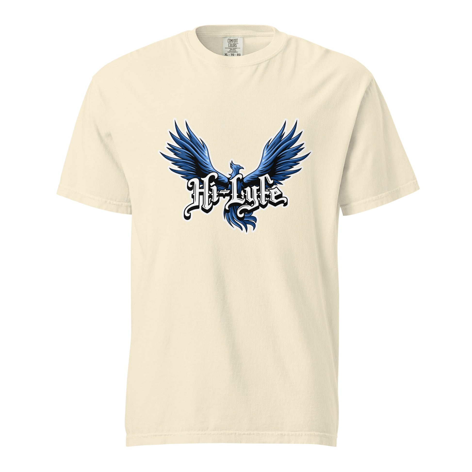 Signature | Comfort Colors T-Shirt | Hi - Lyfe Basketball | Wings Logo