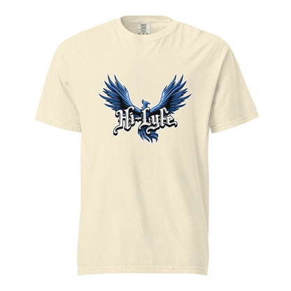 Signature | Comfort Colors T-Shirt | Hi - Lyfe Basketball | Wings Logo