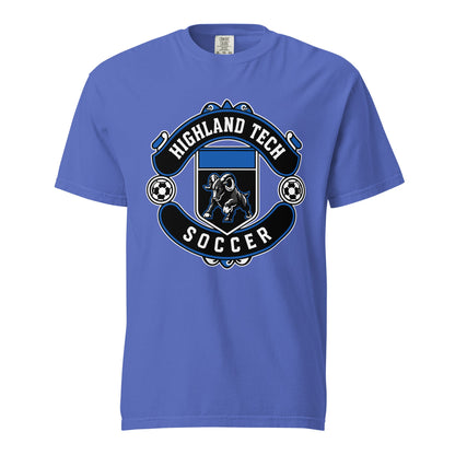 Signature | Comfort Colors T-Shirt | Highland Soccer | Emblem Logo