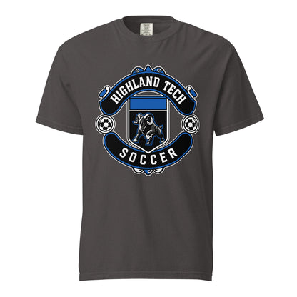 Signature | Comfort Colors T-Shirt | Highland Soccer | Emblem Logo
