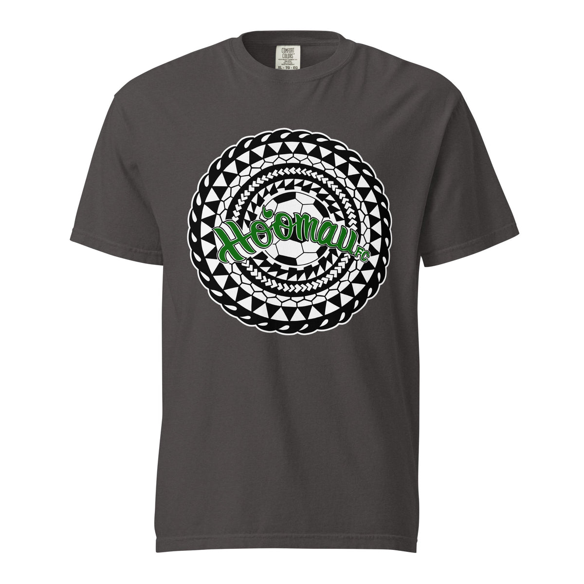Signature | Comfort Colors T-Shirt | Hoomau FC | Emblem Logo