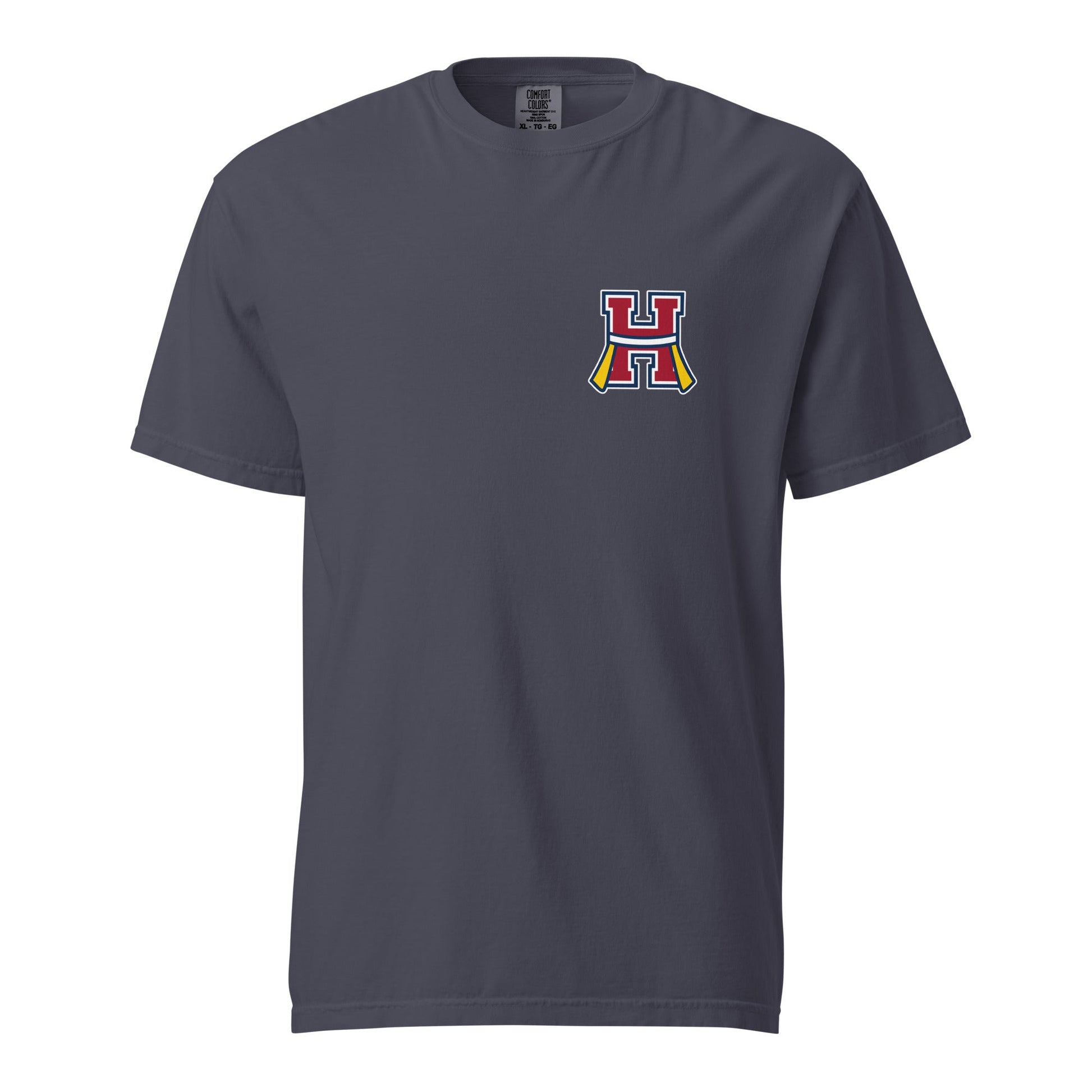 Signature | Comfort Colors T-Shirt | Hornell Flag Football | H Flags Logo