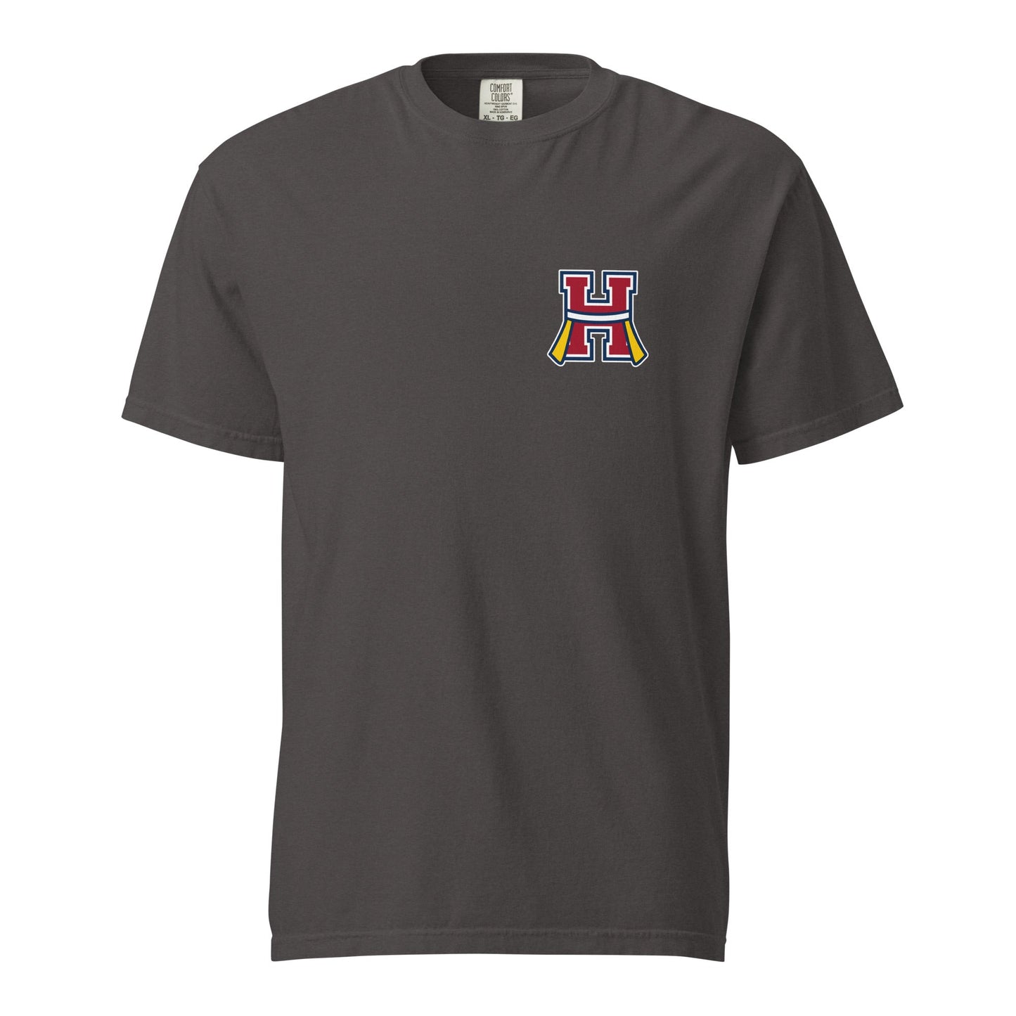Signature | Comfort Colors T-Shirt | Hornell Flag Football | H Flags Logo
