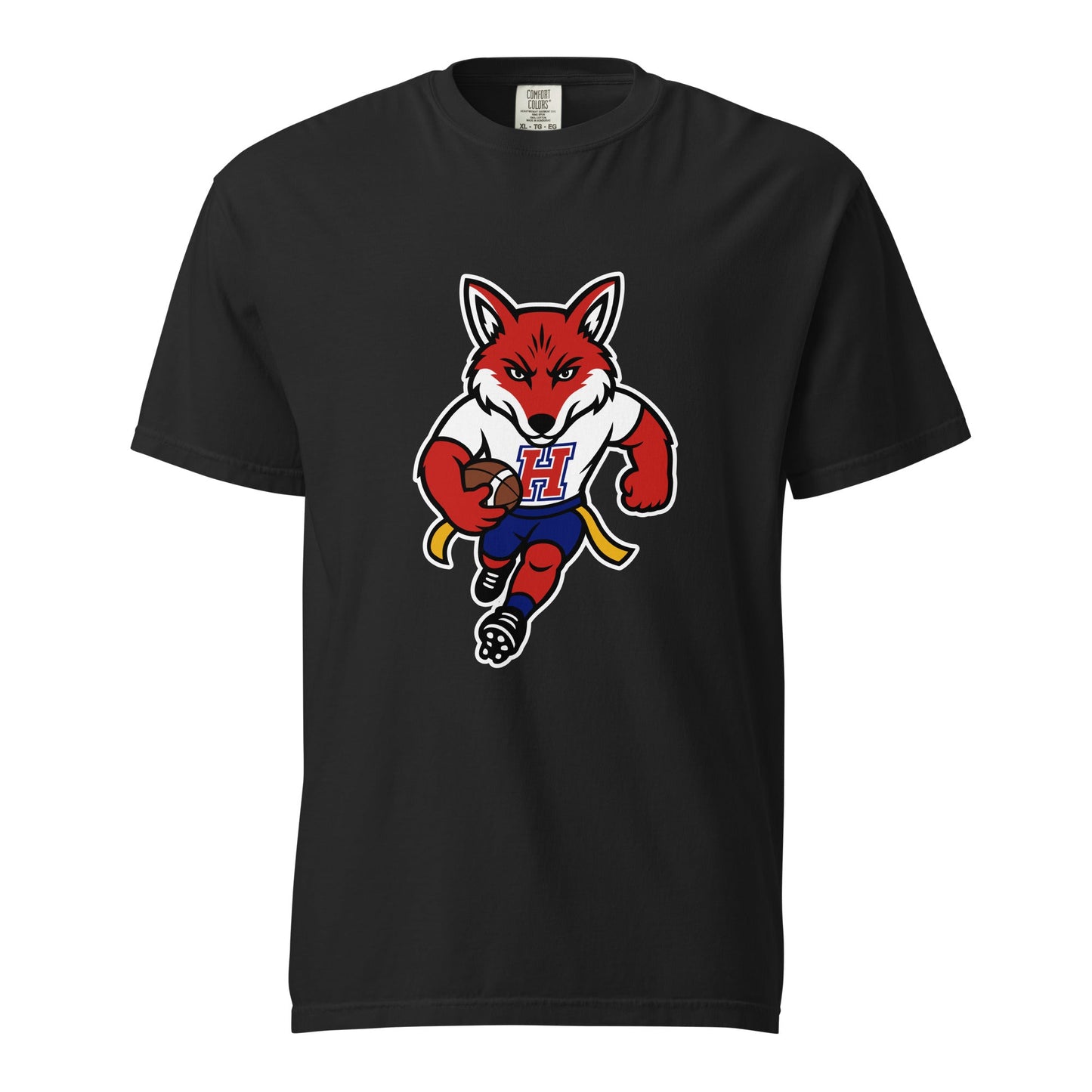 Signature | Comfort Colors T-Shirt | Hornell Flag Football | Mascot Logo
