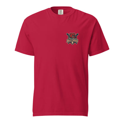 Signature | Comfort Colors T-Shirt | Horsham Travel Baseball | Bulldog Pocket Logo