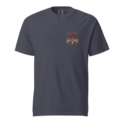 Signature | Comfort Colors T-Shirt | Horsham Travel Baseball | Bulldog Pocket Logo