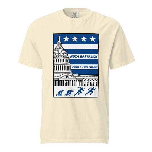 Signature | Comfort Colors T-Shirt | Hoya battalion Ten Miler | Emblem Logo