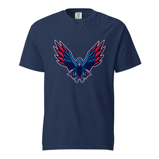 Signature | Comfort Colors T-Shirt | HSE | Vortex Raptor Mascot Logo