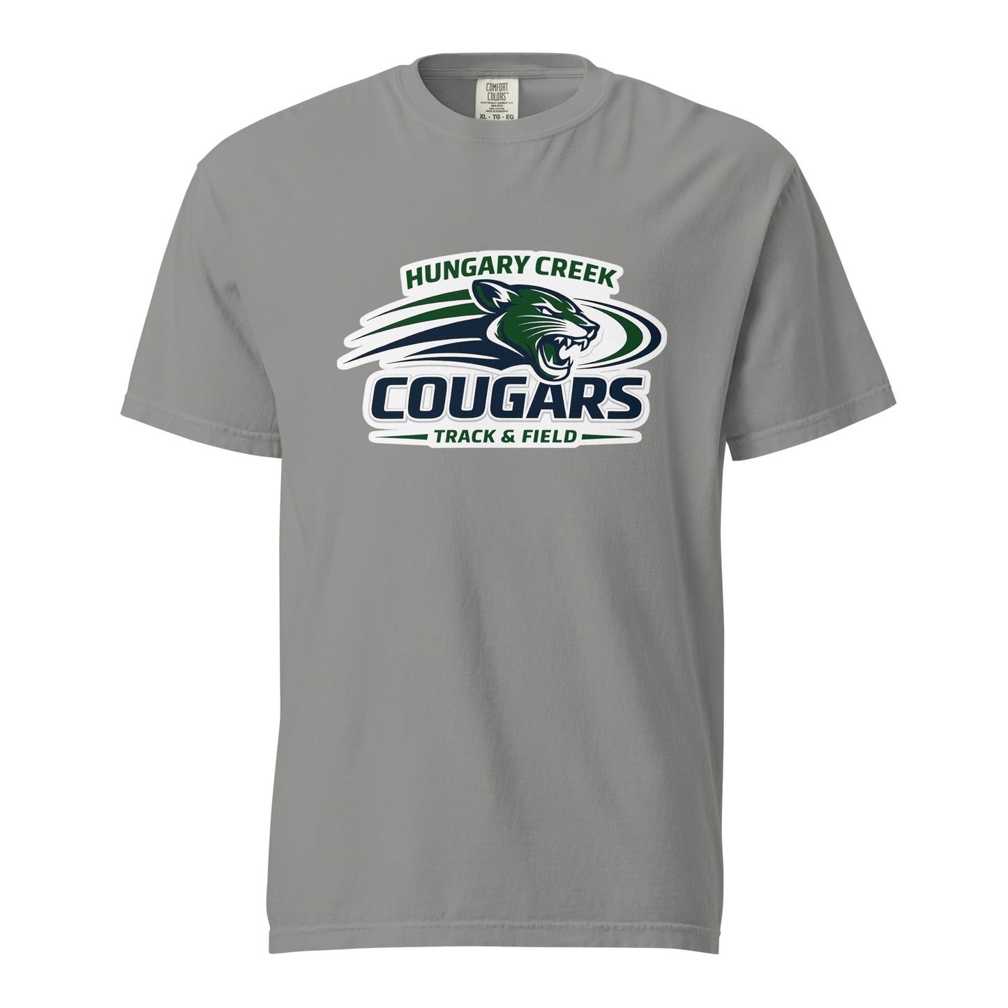 Signature | Comfort Colors T-Shirt | Hungary Creek Cougar | Modern Icon Logo