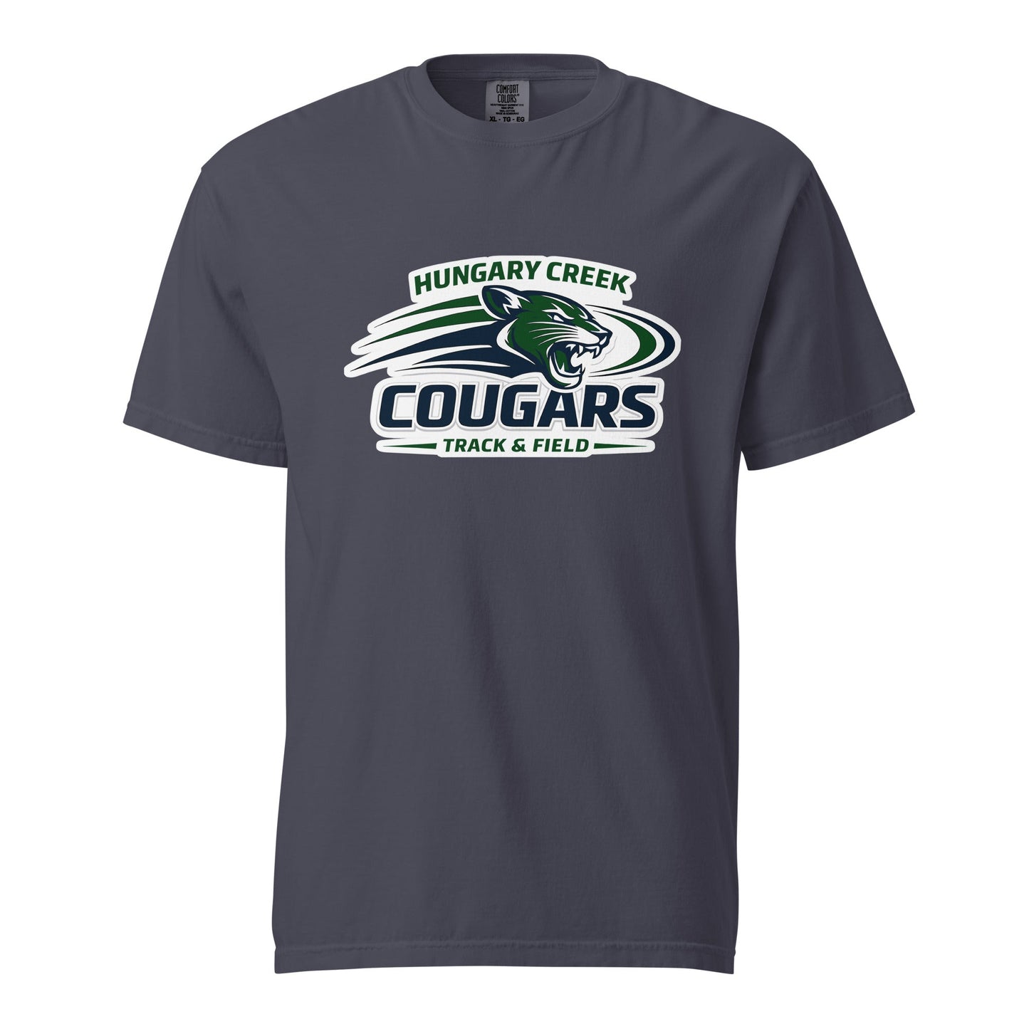 Signature | Comfort Colors T-Shirt | Hungary Creek Cougar | Modern Icon Logo