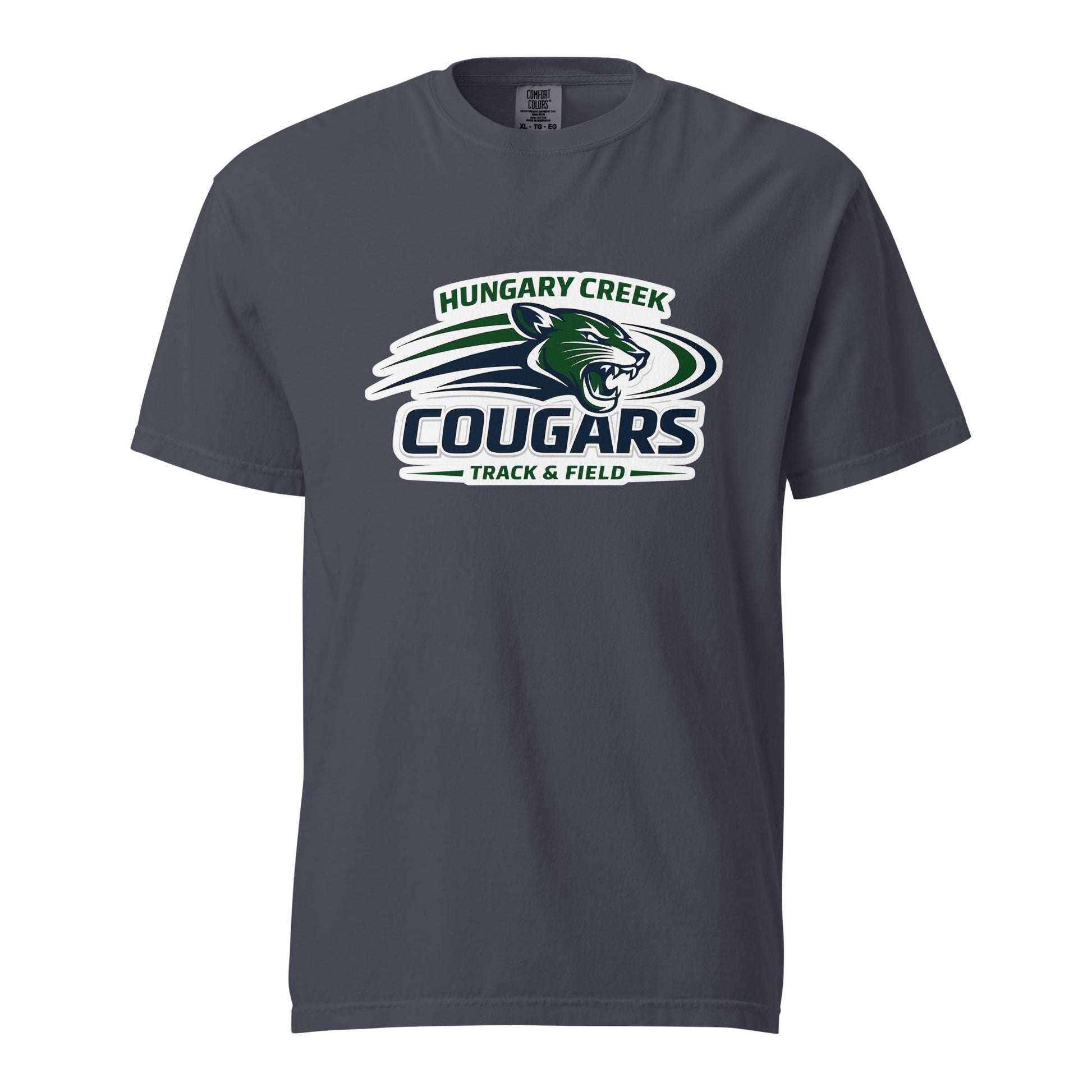 Signature | Comfort Colors T-Shirt | Hungary Creek Cougar | Modern Icon Logo