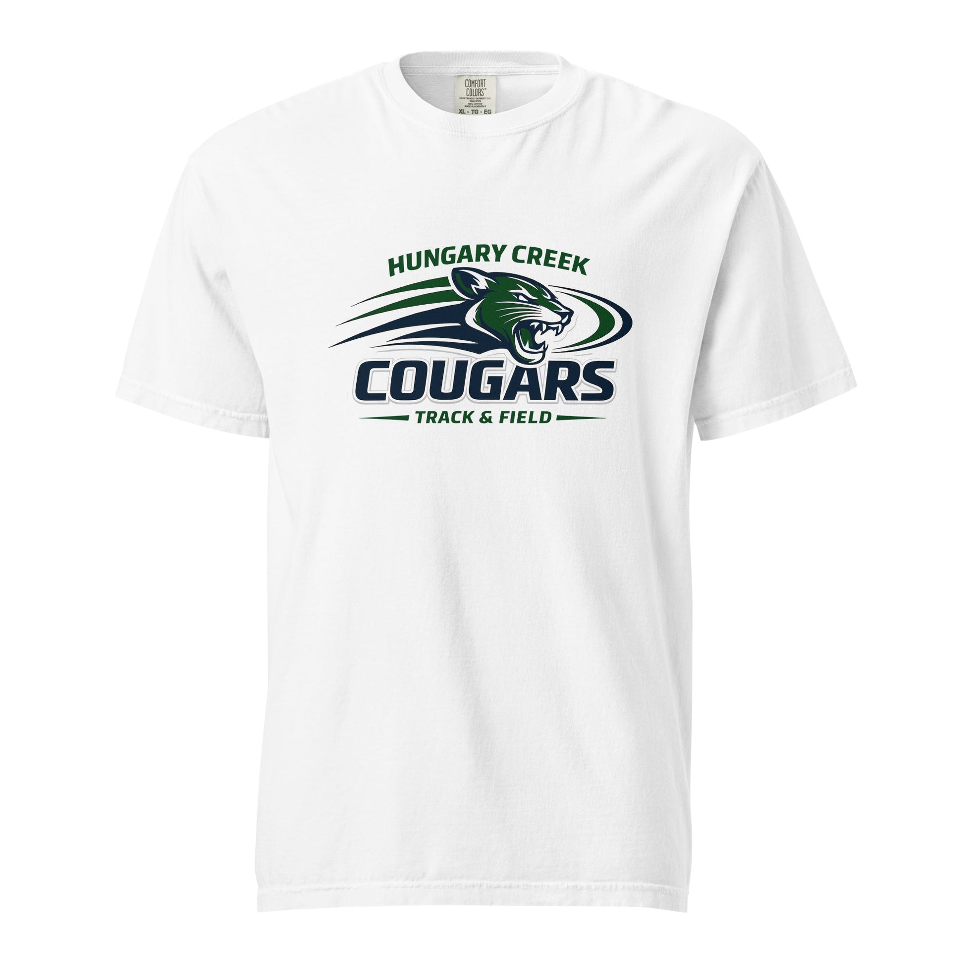 Signature | Comfort Colors T-Shirt | Hungary Creek Cougar | Modern Icon Logo