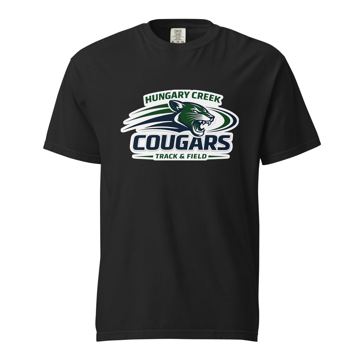 Signature | Comfort Colors T-Shirt | Hungary Creek Cougar | Modern Icon Logo