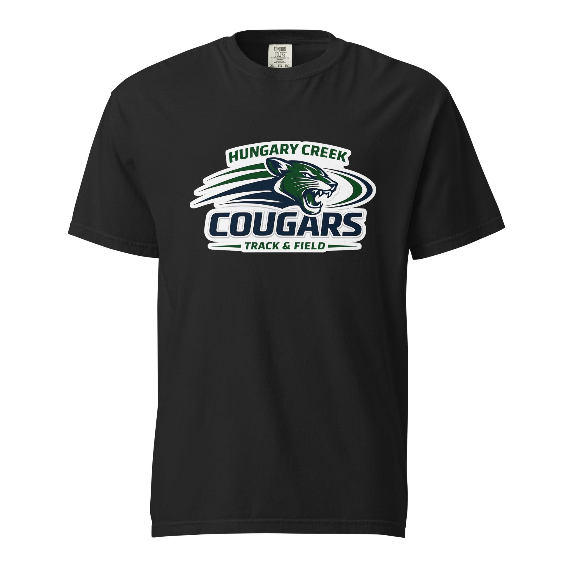 Signature | Comfort Colors T-Shirt | Hungary Creek Cougar | Modern Icon Logo