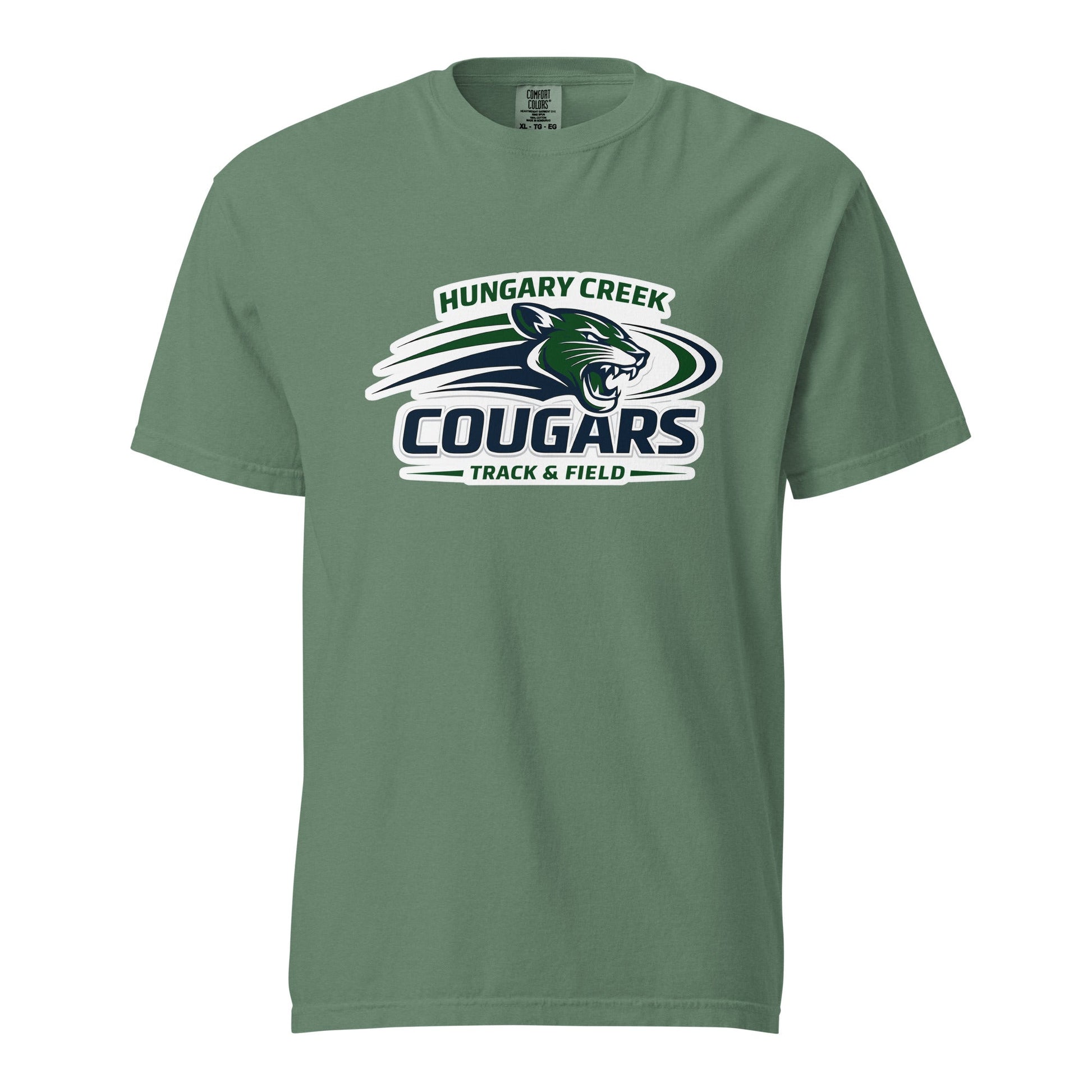 Signature | Comfort Colors T-Shirt | Hungary Creek Cougar | Modern Icon Logo