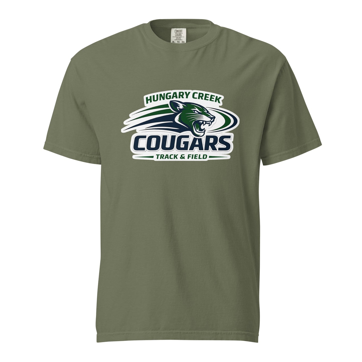 Signature | Comfort Colors T-Shirt | Hungary Creek Cougar | Modern Icon Logo