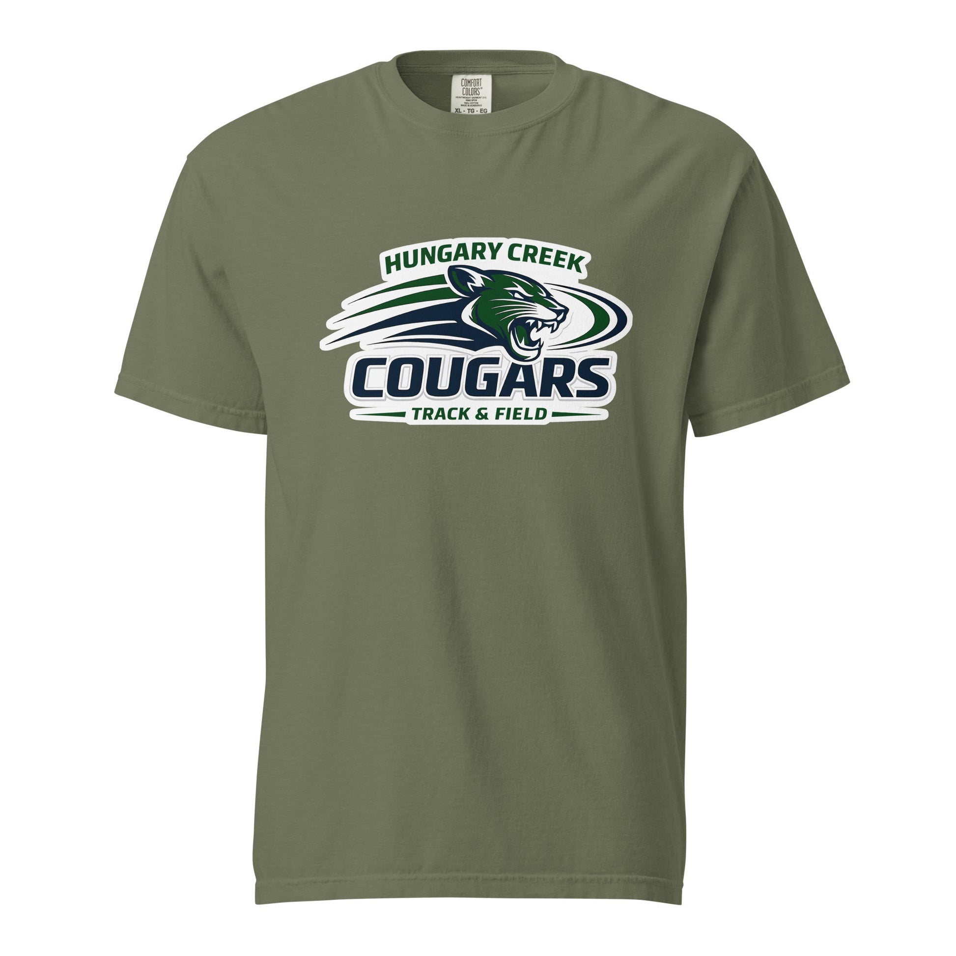 Signature | Comfort Colors T-Shirt | Hungary Creek Cougar | Modern Icon Logo