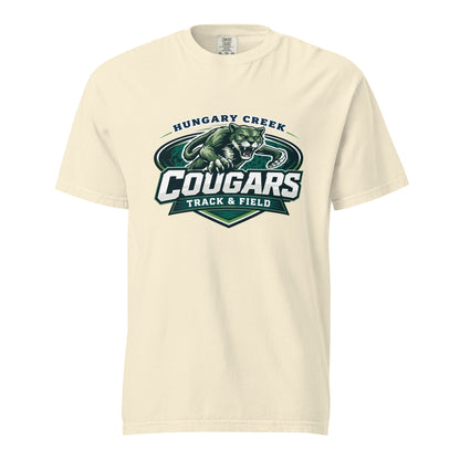 Signature | Comfort Colors T-Shirt | Hungary Creek Cougar | Shield Logo