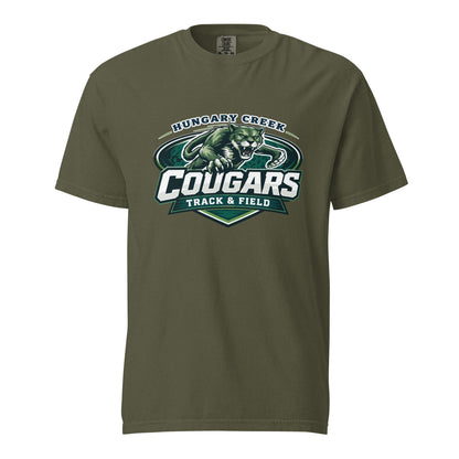 Signature | Comfort Colors T-Shirt | Hungary Creek Cougar | Shield Logo